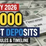 $2,000 Federal Direct Deposits Jan 2026